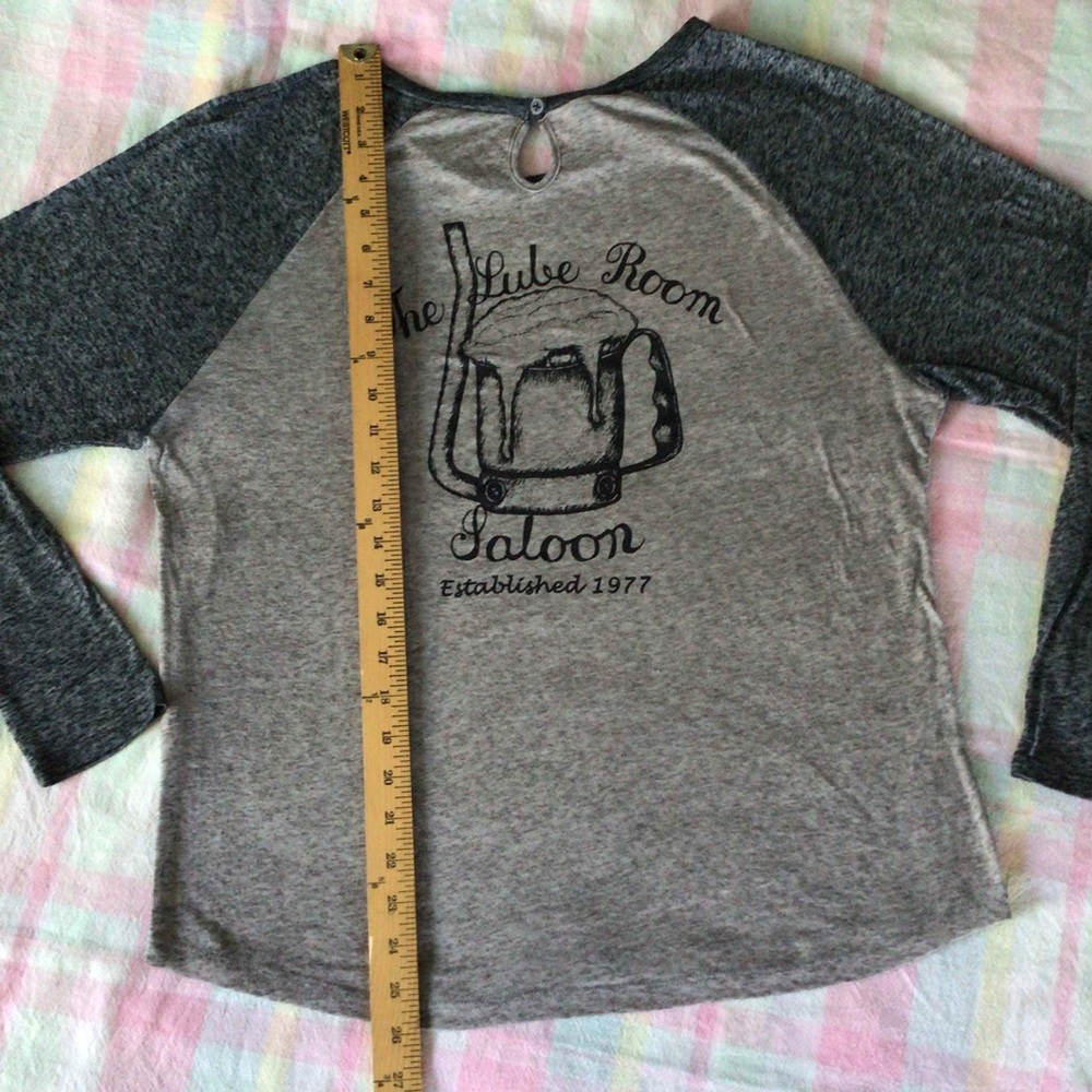 The Lube Room long sleeve t-shirt.